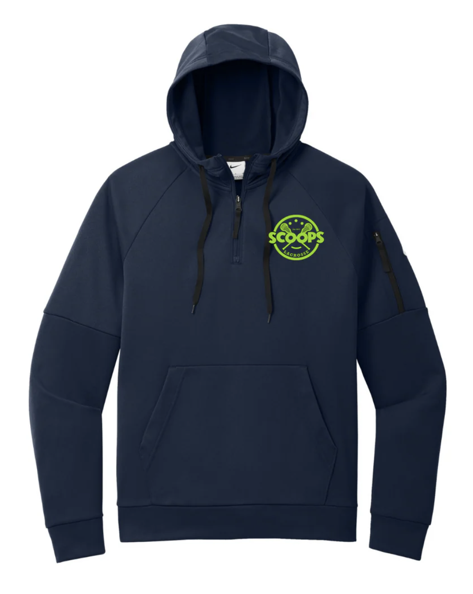 Nike Scoops 1/4 Zip Hoodie — Scoops Lacrosse